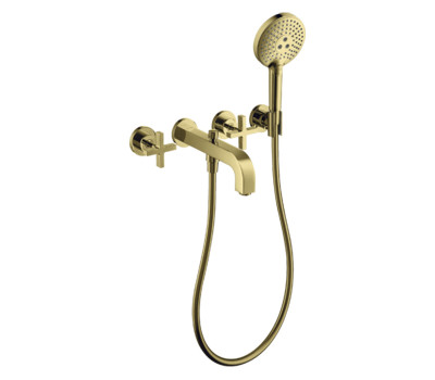 Смеситель для ванны Axor Citterio 39447990 золото Смеситель для ванны Axor Citterio 39447990 золото