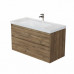 Тумба с раковиной Aquanet Nova Lite 2.0 110 2 ящ. цв. дуб рустикальный 00365918 Тумба с раковиной Aquanet Nova Lite 2.0 110 2 ящ. цв. дуб рустикальный 00365918