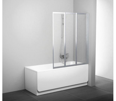 Шторка для ванны складная Ravak 115х140 цвет профиля белый 795S0100Z1 