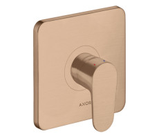 Смеситель для душа Axor Citterio M 34625310 шлифованное красное золото 