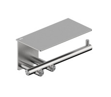 Бумагодержатель с полкой ABBER Osten 316 AA1830BST сталь брашированная Бумагодержатель с полкой ABBER Osten 316 AA1830BST сталь брашированная