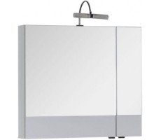 Зеркальный шкаф Aquanet Верона 75 белый 