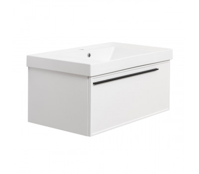 Тумба под раковину подвесная La Fenice Elba FNC-01-ELB-B-80, белая 