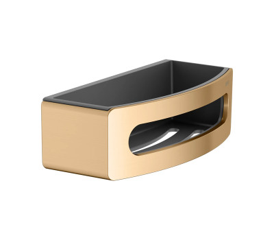 Полочка для душа, съемная вставка Keuco ELEGANCE 11658250001 Латунь 