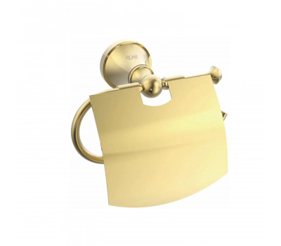 Держатель для туалетной бумаги Rose RG1905E, золото