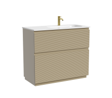 Тумба напольная SANCOS Folk Floor правая 995х445х850, c двумя ящиками оснащенными доводчиками, Капучино, арт.FL100FRCP Тумба напольная SANCOS Folk Floor правая 995х445х850, c двумя ящиками оснащенными доводчиками, Капучино, арт.FL100FRCP