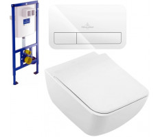 Унитаз с инсталляцией Villeroy & Boch Venticello 4611RL01 белый альпин (инсталляция 9224 61 00 + клавиша 9224 90 68) Унитаз с инсталляцией Villeroy & Boch Venticello 4611RL01 белый альпин (инсталляция 9224 61 00 + клавиша 9224 90 68)