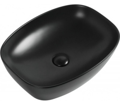 Раковина накладная Aquanet Fine-1-MB 50 черный матовый 