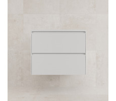 Тумба подвесная Style Line ЛИМА 70 эмаль c раковиной LINE 70 2 ящика PLUS белый матовый 