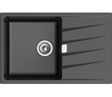 Мойка Rivelato RAUM 78 1-чаша 780*500мм RM-78 nero Мойка Rivelato RAUM 78 1-чаша 780*500мм RM-78 nero