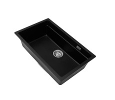 Кухонная мойка Grandex Aqua Comfort 500305, черный металлик