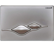  Кнопка для инсталляции UFO матовая серая CREAVIT GP1002.00 Серый матовый 