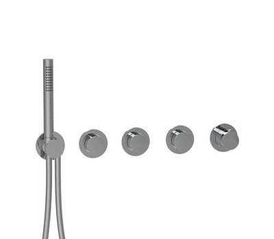 Термостаты: смесители для ванны Almar Modular E180434.GM Gun metal 