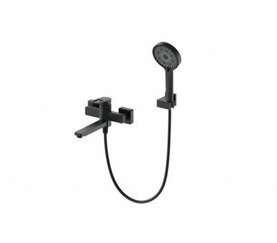 Смеситель для ванны с душем WONZON & WOGHAND, Черный матовый WW-88639010-MB  Смеситель для ванны с душем WONZON & WOGHAND, Черный матовый WW-88639010-MB