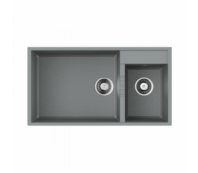 Мойка OMOIKIRI Tedori, размер 850*465*235, чаши-2, цвет-Leningrad grey 4993542 