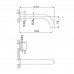 Смеситель для раковины CISAL Less New LN01351040 