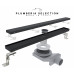 Душевой трап PLUMBERIA SELECTION PSL LINEAR PSL60NO, черный матовый 