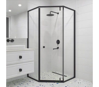 Душевой уголок RGW HO-088B 900x900 350608899-14 черный матовый 