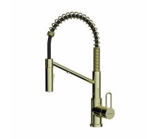 Смеситель для кухни OMOIKIRIMikawa 2 Plus-SB-LG, цвет-светлое золото 4994453 