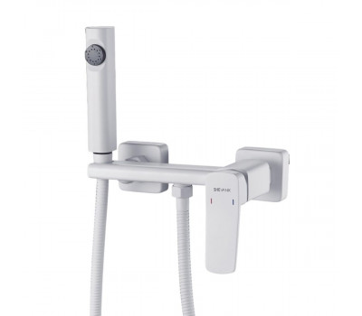 Гигиенический душ со смесителем Shevanik S9905C-1, белый