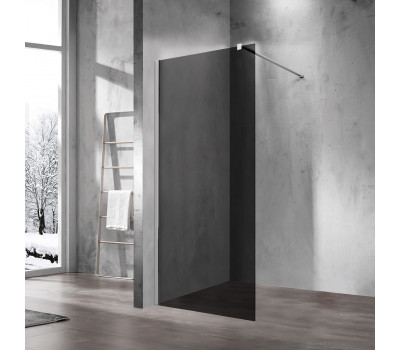 Душевая перегородка Vincea  Walk-In VSW-1H800CG, 800*2000, хром, стекло тонированное 