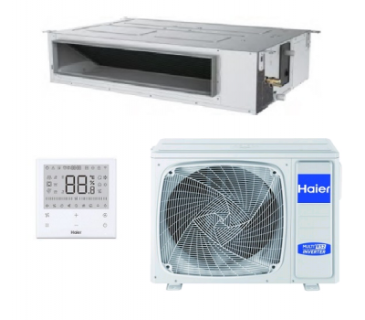 Сплит-система, R32 ECO, канальная Haier AD105S2LM1FA/1U105S1LS1FA 