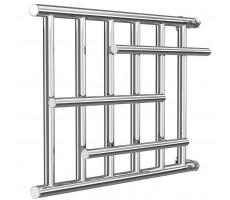 Полотенцесушитель водяной Ника ПМ 6 50/80 Хром Полотенцесушитель водяной Ника ПМ 6 50/80 Хром