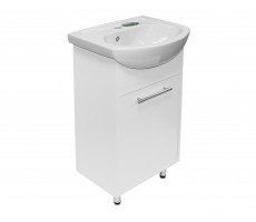Тумба под раковину Дора-47 MIXLINE АлАн-47 белый 528086  