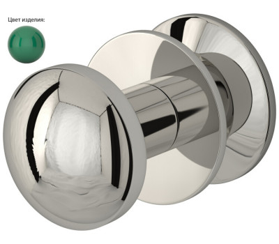 Крючок Сунержа СФЕРА шгв 34*49*34 цвет-RAL 6036 (Перламутрово-опаловый зелёный) 6036-2010-0001 