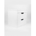 Тумба под раковину для ванной подвесная Uperwood Modul 61х44,4х55 см, белая/графит 2930205354 