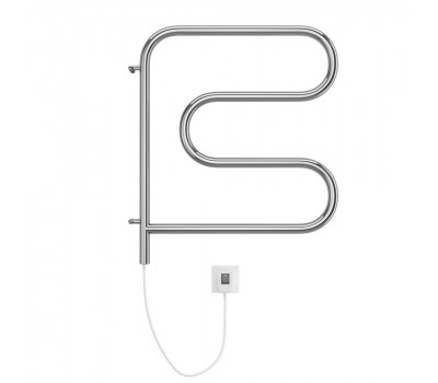 Полотенцесушитель электрический Terminus F-обр 50х50, поворотный 