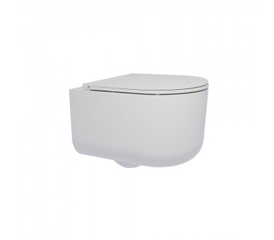 Унитаз подвесной Veconi Leggero Tornado VCN3-49T безободковая Tornado Quiet белый 