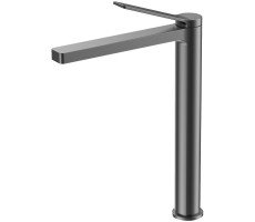 Смеситель для раковины-чаши Azario VISE высокий, графит AZ-VQQ168R30AJ 