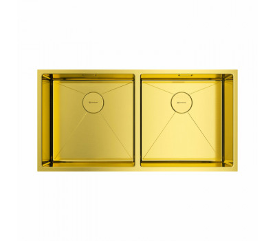 Мойка OMOIKIRI TAKI, размер 865*440*200, чаши-2, цвет-светлое золото 4993792 