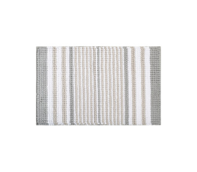Коврик для ванной комнаты, 50x80, шенилл, серый, IDDIS BC06P58i12 Коврик для ванной комнаты, 50x80, шенилл, серый, IDDIS BC06P58i12