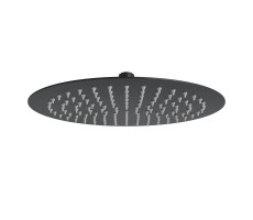 Верхний душ BERGES VENTAS R BLACK 25 см, черный матовый 074004 