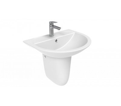 Раковина подвесная 60см CREAVIT SELIN SL060-00CB00E-0000 Белый 