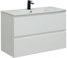 Тумба под раковину Allen Brau Eclipse 1.E1003.WM 100 white matt 