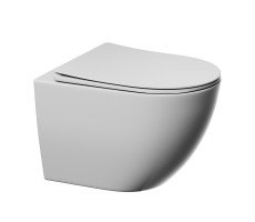 Унитаз ABBER Ultra AC1301 подвесной белый с ультратонким ободком Унитаз ABBER Ultra AC1301 подвесной белый с ультратонким ободком