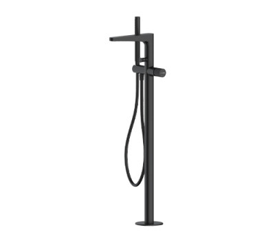 Смеситель для ванны WasserKRAFT Fulda 5200 5221 черный матовый 