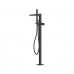 Смеситель для ванны WasserKRAFT Fulda 5200 5221 черный матовый 