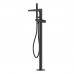 Смеситель для ванны WasserKRAFT Fulda 5200 5221 черный матовый 