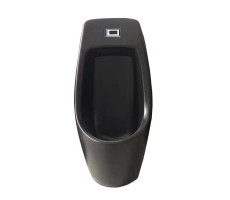 Писсуар настенный чёрный матовый с функцией электронного смыва SantiLine SL-6002MB Писсуар настенный чёрный матовый с функцией электронного смыва SantiLine SL-6002MB