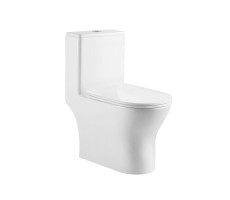 Унитаз напольный Гелиос Aquatek AQ2816T-00 Белый 