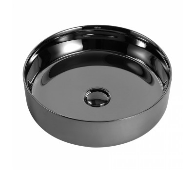 Раковина накладная ABBER Bequem AC2109GS серебро 