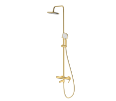 Душевая система со смесителем DQ Bonn мат.золото DA1703707 Душевая система со смесителем DQ Bonn мат.золото DA1703707