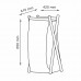 Корзина WasserKRAFT Nau WB-772 WB-772-L серый 