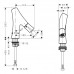 Смеситель для раковины Axor Starck Organic 12110800 Нержавейка 