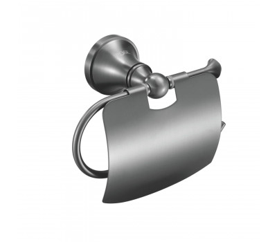 Держатель для туалетной бумаги Rose RG1905T, пепельный