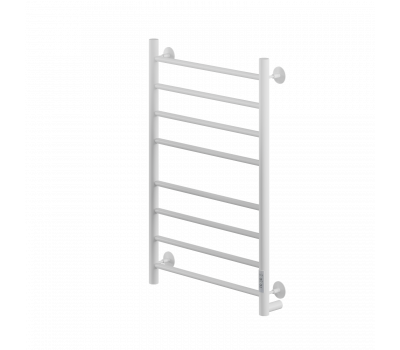 Полотенцесушитель электрический Ника WAY-2 80/50 RAL9016 белый матовый правый тэн*